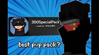 So Here Is My DEADLIEST PvP + SMP Minecraft Texture Pack! 300 Special🔥