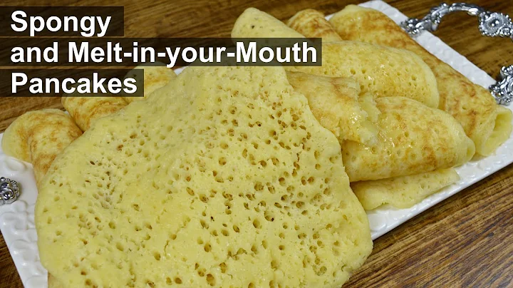 Moroccan Pancakes Recipe - Beghrir The Melt-in-Your-Mouth Moroccan Pancakes.
