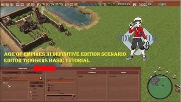 Age of Empires III DE scenario editor and triggers the basics