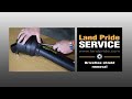 Driveline Shielding Removal | Land Pride Service