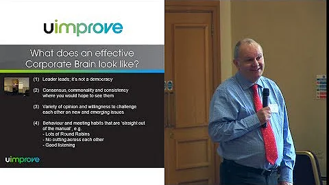 The Corporate Brain - Richard Capper - UIMPROVE 2014