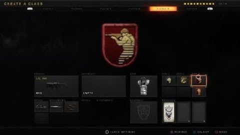 Good classes for the mx9 BO4