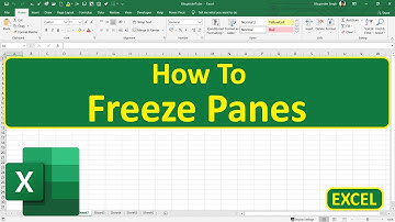 How To Freeze Panes In Excel
