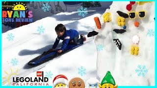 LEGOLAND SNOW DAYS Family Fun Amusement Park for kids GIANT LEGO Children Play Center