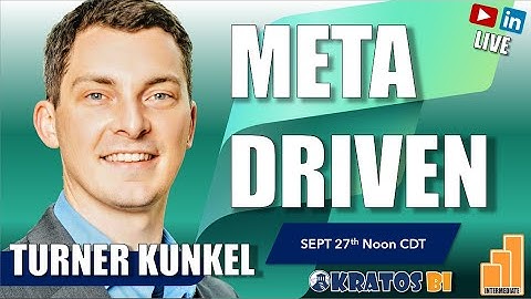 How to Build a Metadata Driven Architecture with Microsoft Fabric and Turner Kunkel