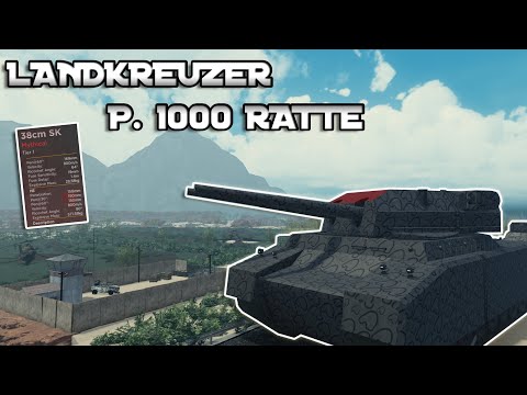 The *P. 1000 RATTE* in Cursed Tank Simulator