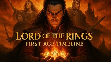 The COMPLETE LOTR First Age Timeline To Fall Asleep To | Silmarillion History Explained