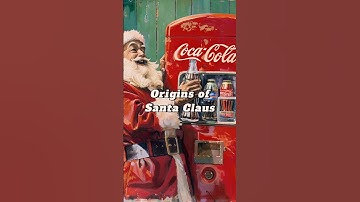 Incredible marketing tactic by Coca Cola and the origins of Santa Claus #christmas #cocacola