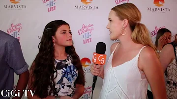 Eva Bella Talks Playing Young Elsa in Frozen AND "Jessica Darling's It List"