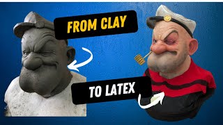 Latex Mask From Clay