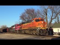 BNSF 6078 East with 2 Ferromex SD70ACes! Hillsdale and Colona, IL