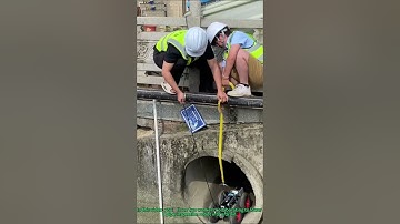 Pipe Inspection Robot: Lowering Into a Drain