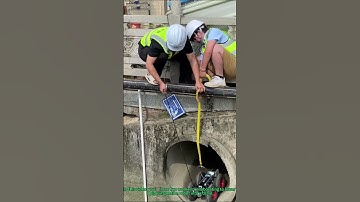 Pipe Inspection Robot: Lowering Into a Drain