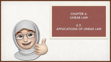 ADDMATHS: Linear Law (Part 3)