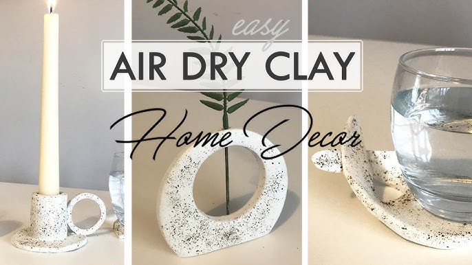 DIY - easy Air Dry Clay projects for Home Decor 