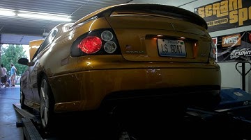 Bolt-On M6 2006 Pontiac GTO Dyno