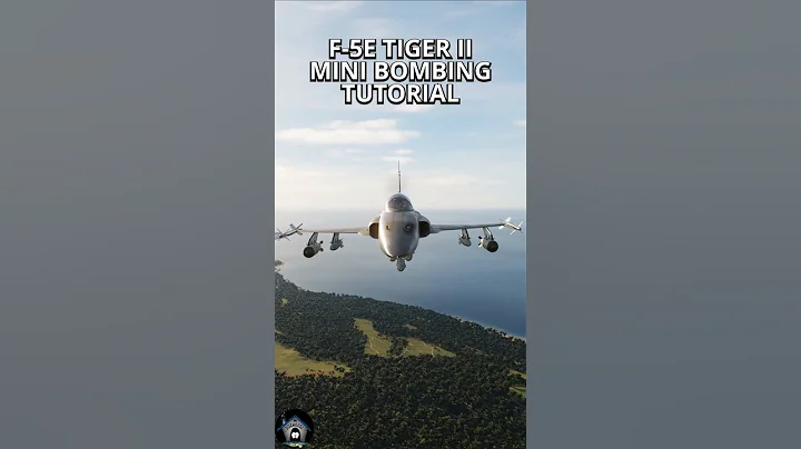 DCS: F-5E Tiger II Mini Bombing Tutorial #dcs #shorts