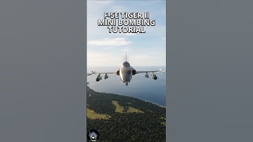 DCS: F-5E Tiger II Mini Bombing Tutorial #dcs #shorts