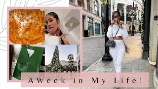 A WEEK IN MY LIFE! | SHOPPING AND EATING GOOD FOOD!
