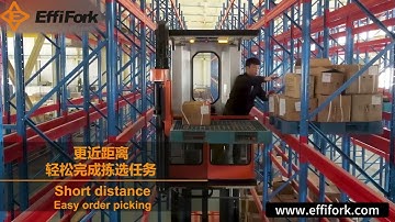 Man Up VNA  Forklift – The New Generation of VNA Family#forklift #electricforklift #warehouse