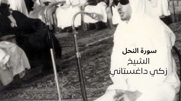 سورة النحل  - الشيخ زكي داغستاني