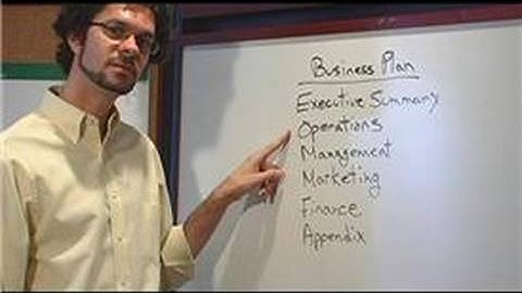Business Planning : How to Write a Business Plan