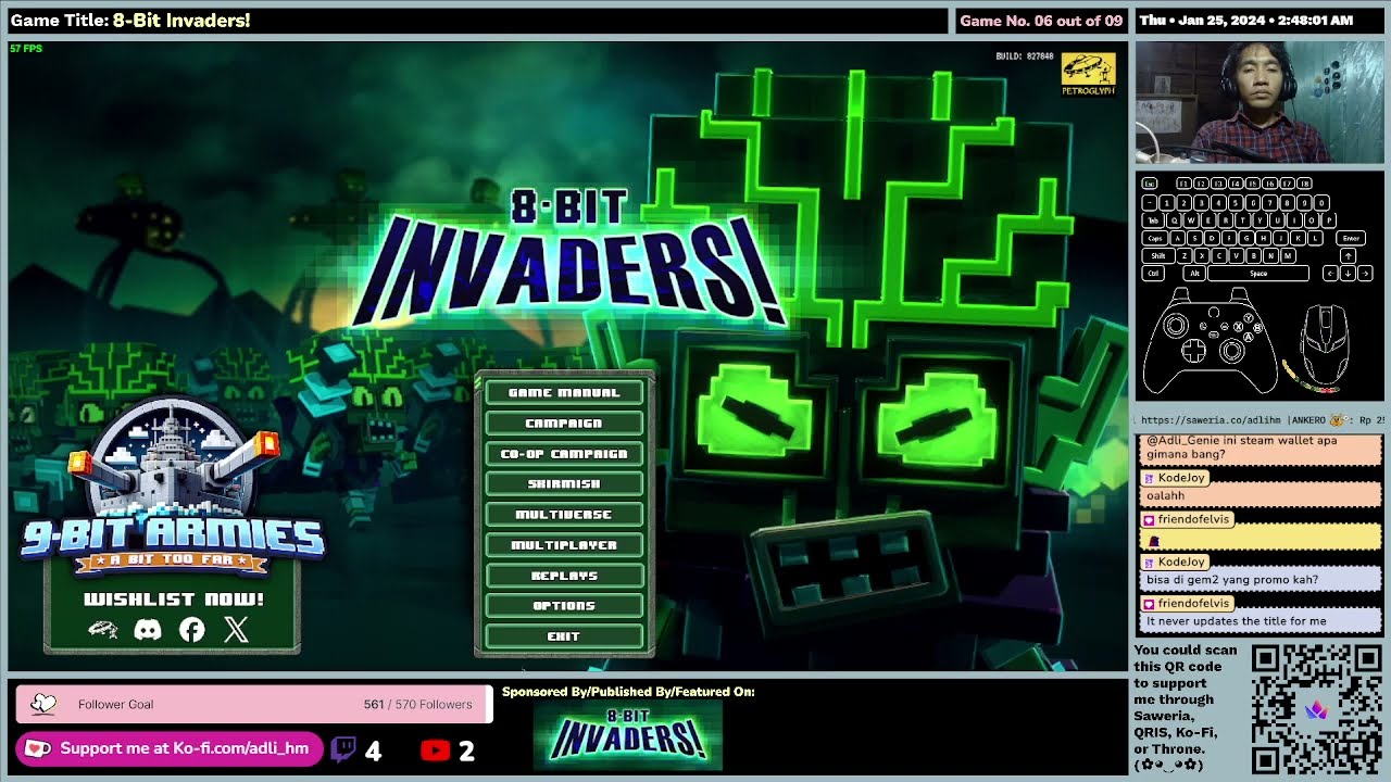 (EN/ID) 8-Bit Invaders! - First Time Impression - Gameplay 