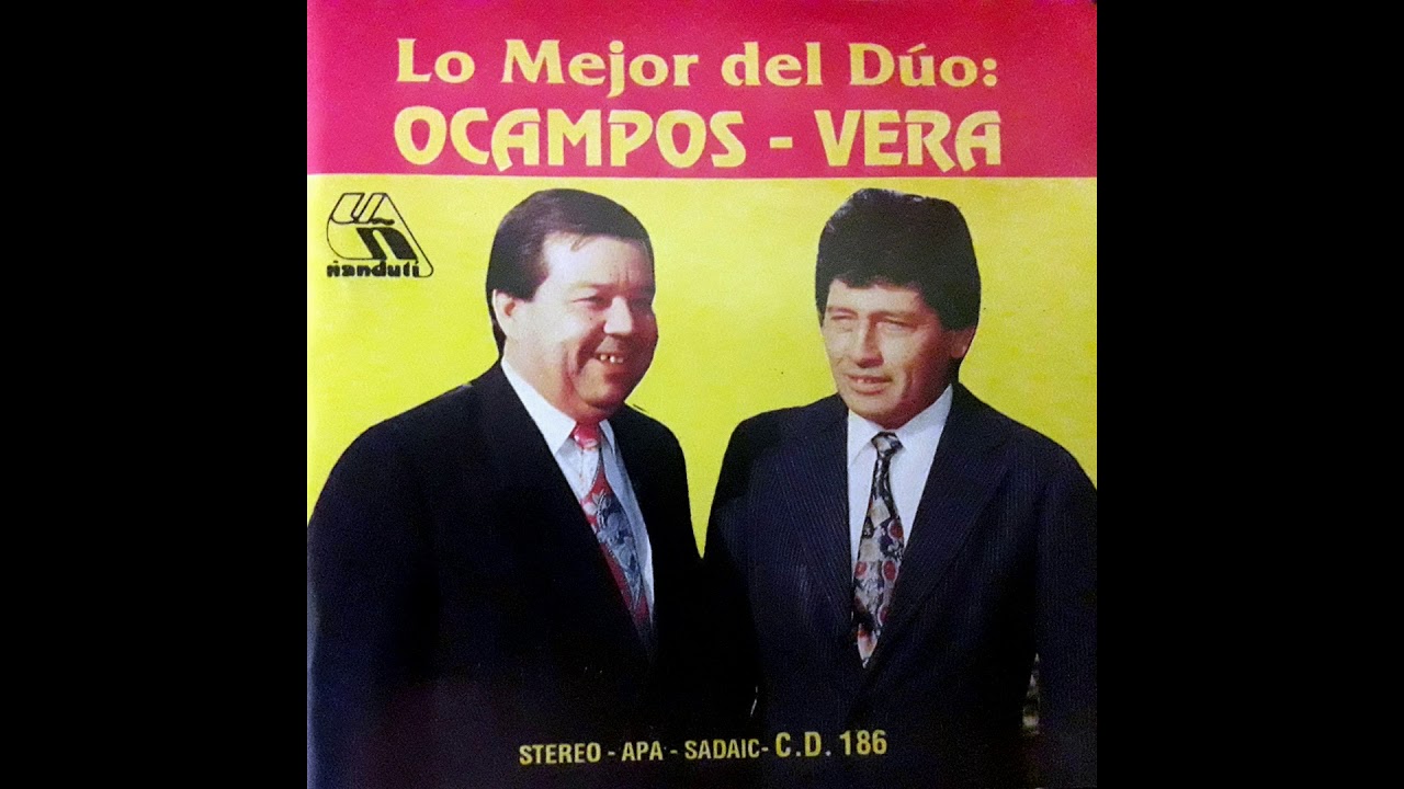 LO MEJOR DEL DÚO:OCAMPOS-VERA - Discos Ñanduti