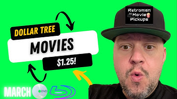 Dollar Tree $1.25 Blu-ray and DVD Movie Pickups! (March 2022)