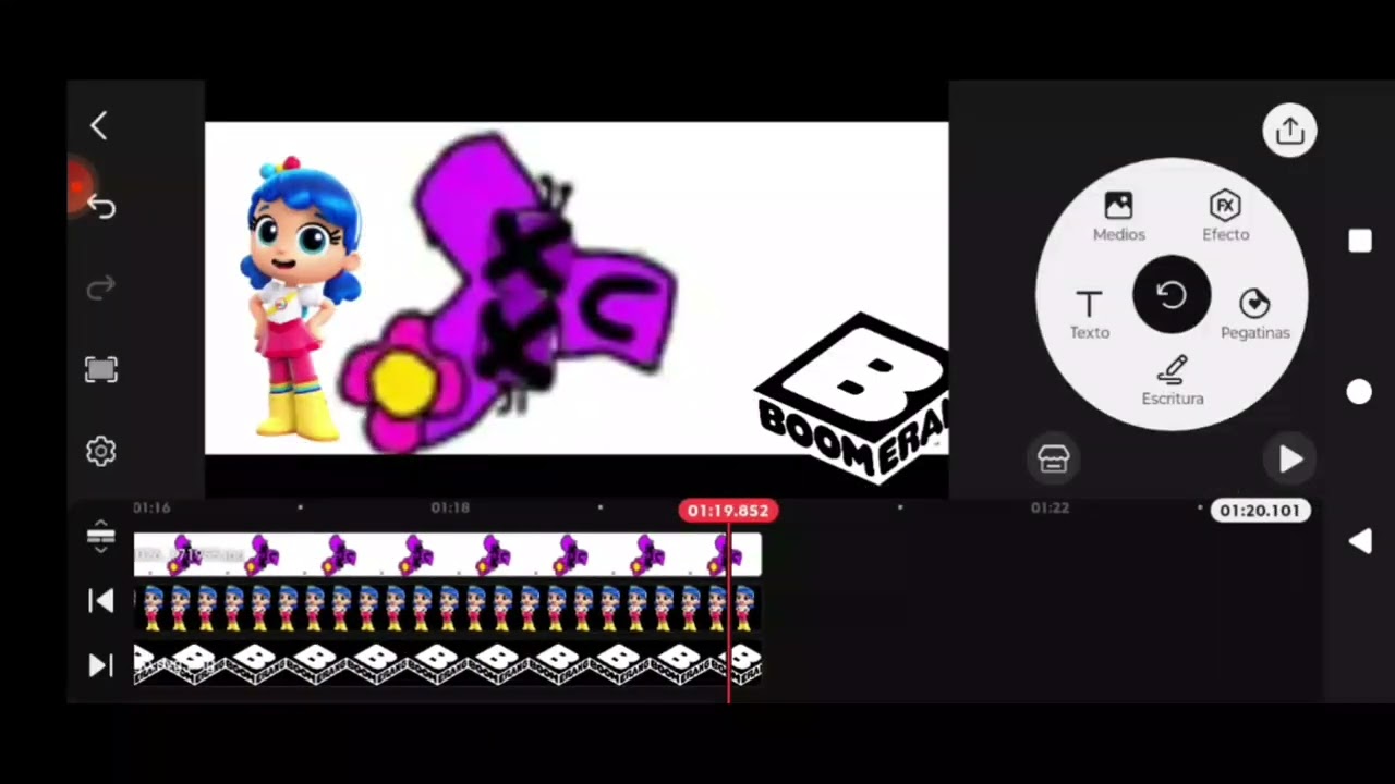 Pou black hole add round 1 in 1 minute KineMaster Speedrun x16 speed 