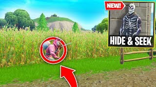 Fortnite BEST Hide & Seek spots! 2000 IQ Hiding SPOT! (Fortnite Battle Royale)