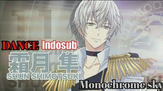 (Lyrics - Indosub)Dance ~ Monochrome Sky - Shimotsuki Shun