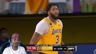 FlightReacts Trail Blazers vs Lakers - Full Game 2 Highlights | August 20, 2020 NBA Playoffs
