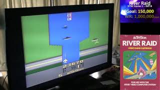 River Raid - Atari 2600 NTSC - Game 1 B/B - 257,490 ** FORMER WR** Profile