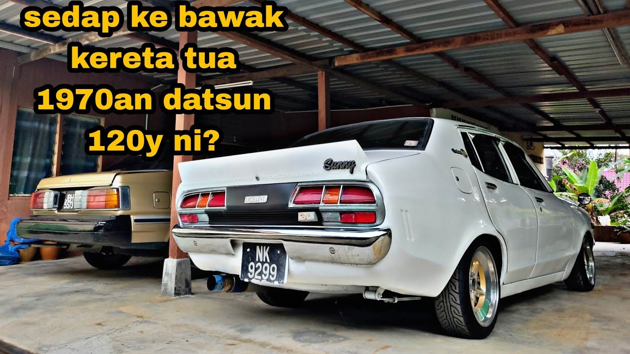 PURE SOUND NO MUSIC NO SONG ADDED | POV DATSUN SUNNY 120Y B210 EXCELLENT | DRIVE SANTAI 19KM TO HOME