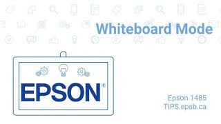 Epson BrightLink 1485 Fi - Whiteboard Mode
