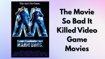 Super Mario Bros (1993 Movie) - The Story Behind the Worst Video Game Movie Ever