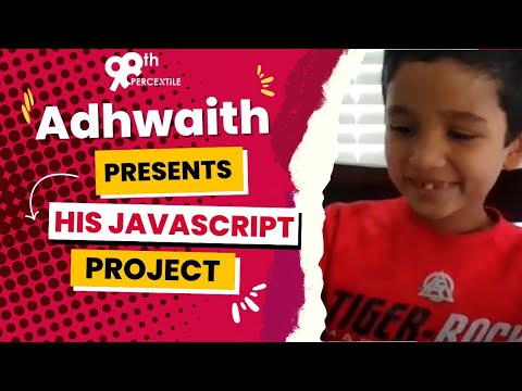 Coding With 98thPercentile| Adhwaith, Showcases His JavaScript Project
