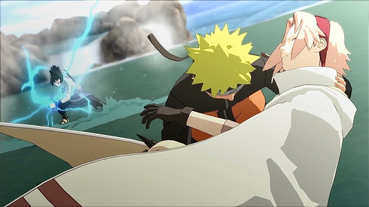 NARUTO SAVES SAKURA FROM SASUKE | NARUTO SHIPPUDEN: Ultimate Ninja