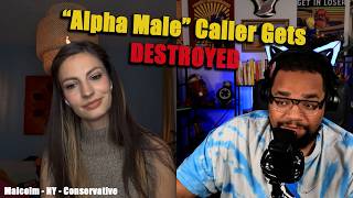 Alpha Male Caller Gets Destroyed When Asked for Evidence | Promise Backlund + Jovan Bradley