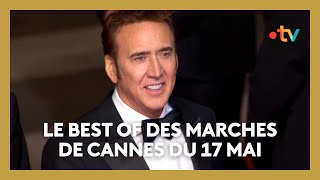 #Cannes2024 : le best of des montées des marches du 17 mai