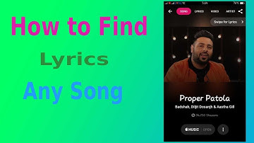 Song lyrics finder | Song lyrics Generator for android