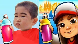 Subway Surfers ZOMBIE JAKE vs SHIN CHAN vs BABY Subway Rush Gameplay HD screenshot 3