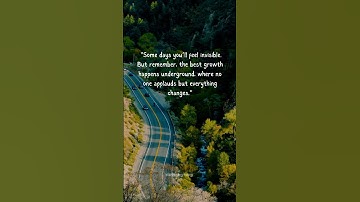 Growth Happens QUIETLY | Powerful Motivation #motivation #quotes