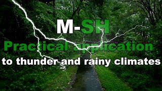 تطبيق عملي على المناخات الرعدية والممطرة Practical application to thunder and rainy climates screenshot 4