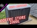 TUTO MONTAGE COFFRE STORE 2000L CASTORAMA