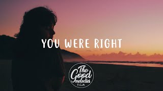Jacob Lee - You Were Right (Lyrics / Lyric Video)