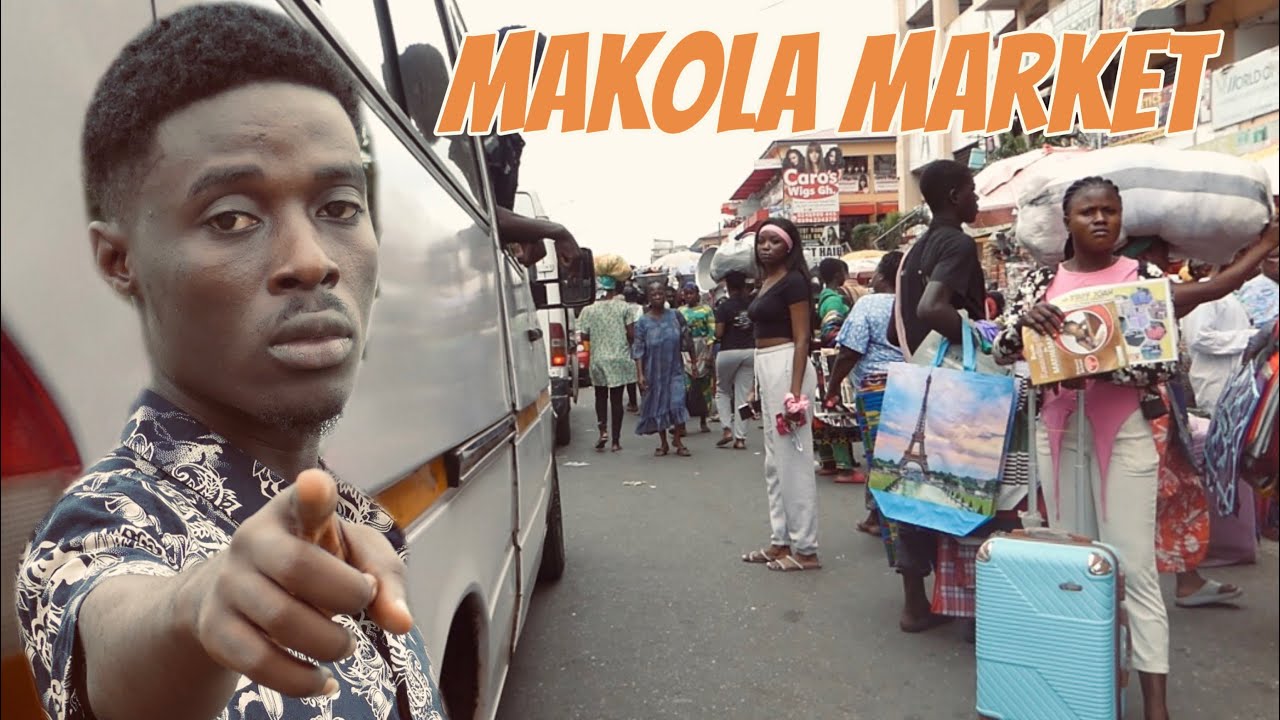 Exploring Accra Most Crowded Market[MAKOLA{