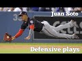 Juan Soto 2019 | Defensive plays