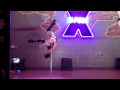 Natasha solo at Pole Dance LA @ Be Spun Jan 23, 2010